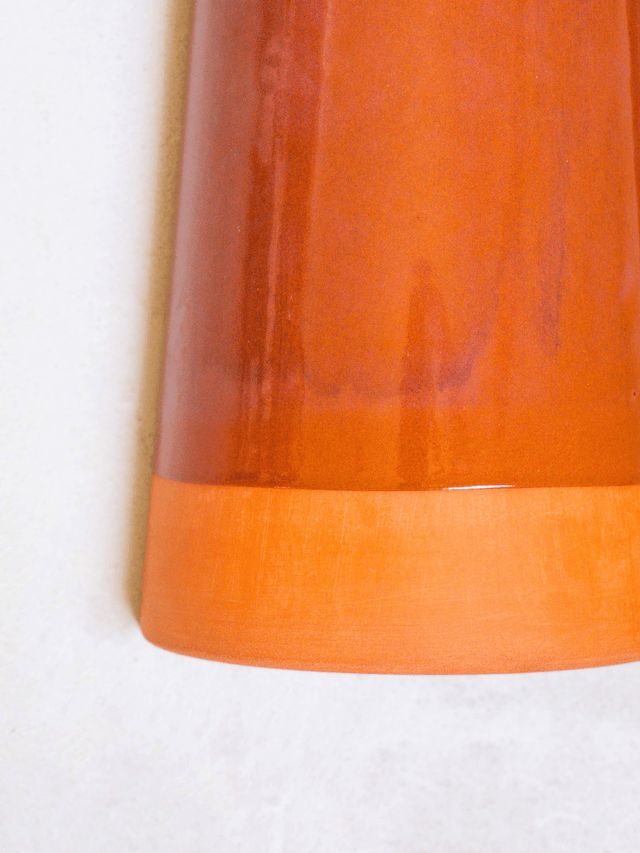 Vase Tuile 06 - Brun